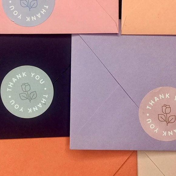 2/12 Thank You Stickers - Picture 3 of 3